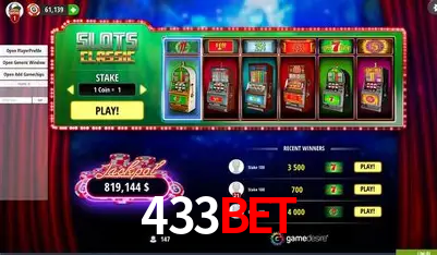Descubra o Mundo do Cassino Online com 433Bet